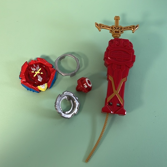 Hasbro Beyblade Burst QuadStrike Xcalius Power Speed Pack, Kids Toys - Picture 6 of 6